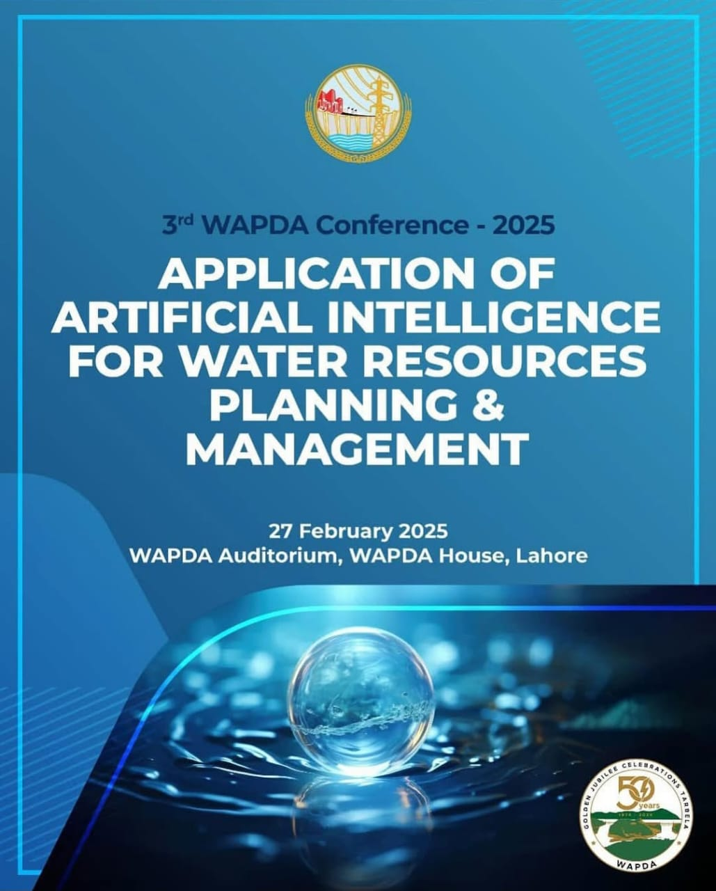 					View 2025: Special Issue : Proceedings of 3rd WAPDA Conference on Application of Artificial Intelligence for Water Resources Planning and Management
				
